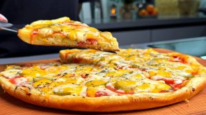 Самая быстрая ПИЦЦА ! Все смешали и на сковороду! Проще и быстрее рецепта не знаю! Вкусно , быстро.