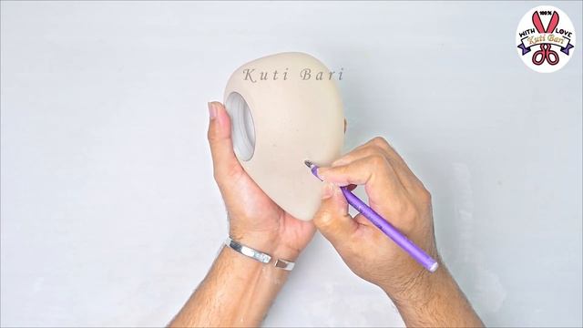 Plastic Jar flower vase || Strawberry shape flower vase making || Best out of waste смотреть онлайн