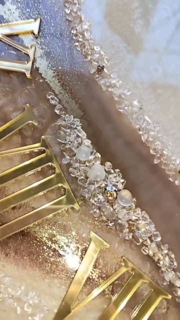 Часы из эпоксидной смолы смотреть онлайн