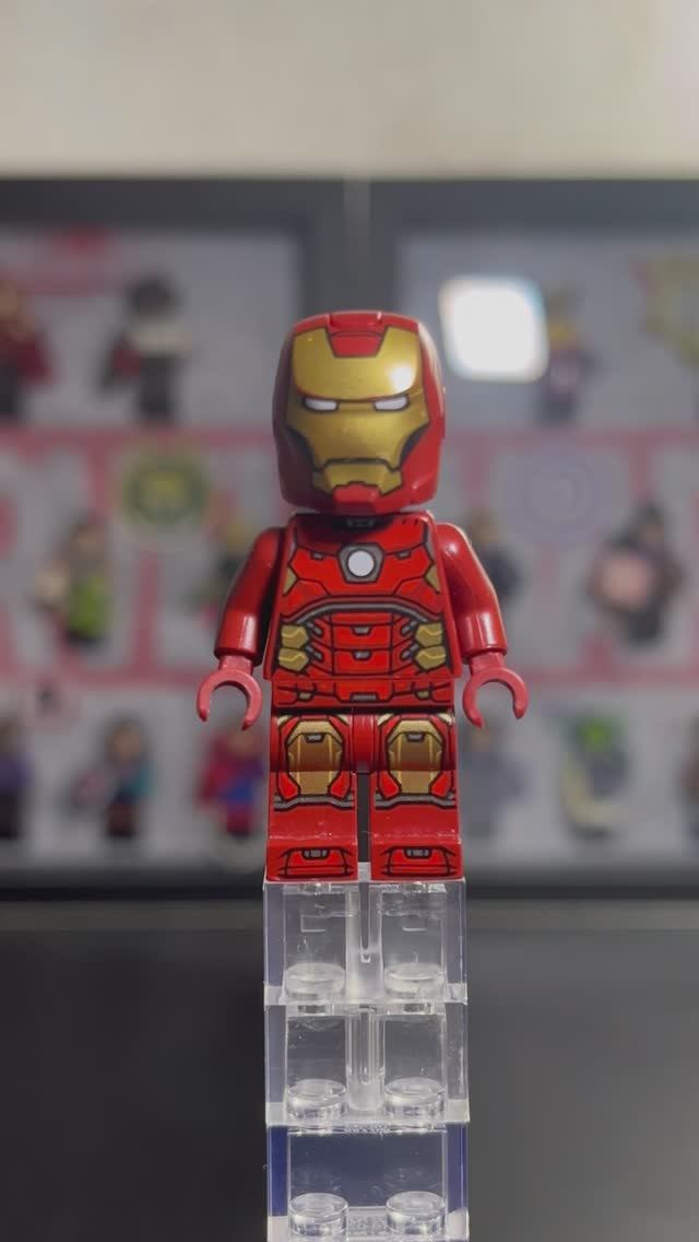 💭My collection of Lego Marvel minifigures (Iron Man Mark 7) №66 смотреть онлайн