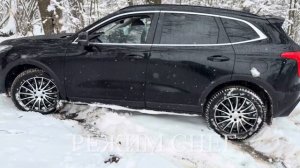 HAVAL JOLION 4WD tech+ проверка на бездорожье в лесу