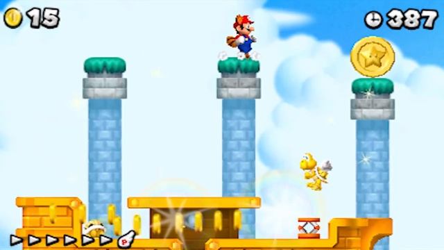 New Super Mario Bros. 2 Worlds 1 - 9 [Nintendo 3DS] смотреть онлайн