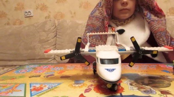 Обзор на полицейский самолет LEGO CITY 60116/BRB/Игрушки