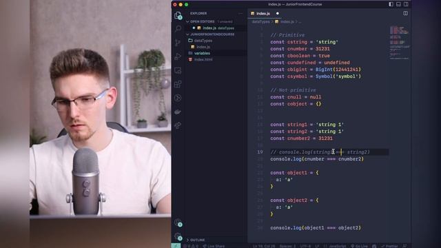Урок 45 - Ссылочные типы данных в JS (Зародыш Фронтендера смотреть онлайн