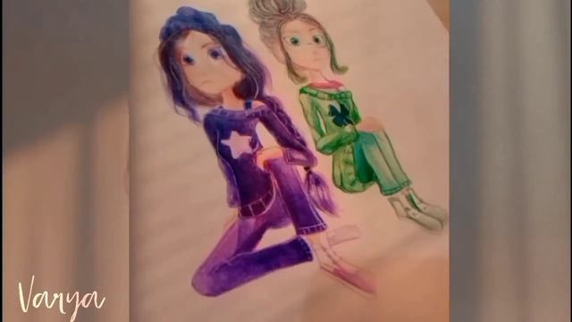 Рисунок сп :Варя Маша ✨ смотреть онлайн
