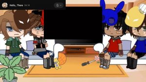 Past FNaF 4 Tormentors React to CC (Evan) || Not Original [Gacha FNaF] (!ОЗВУЧКА НА РУС