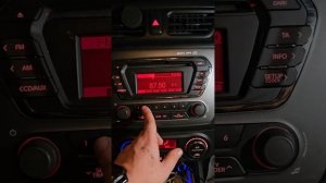 Штатная магнитола Kia Rio 3