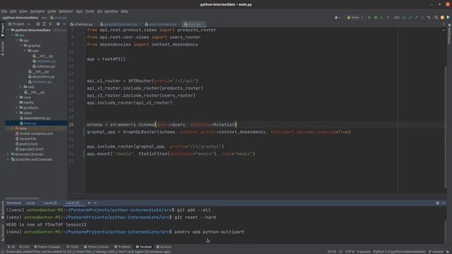 Урок 14 | Загрузка файлов GraphQL и FastAPI | Intermediate ⭐ | Python на п? смотреть онлайн