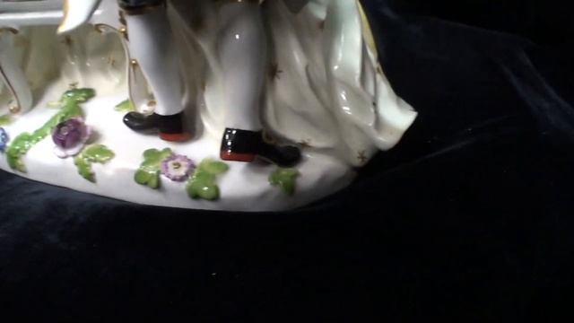 Мейсен целующая пара Кендлера в супер состояние больш