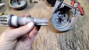 Люфт в рулевой на лодке! Чиним.