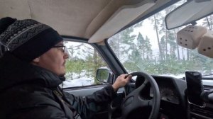 Зимние приключения на cordiant offroad2: Как я застрял?