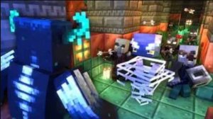 Warden vs Trial Chambers, Breeze, and Pillager (Minecraft Movie Animation)