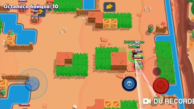 Заснял короткое видео по игре Brawl stars с бравлером:ВОРОН!! смотреть онлайн
