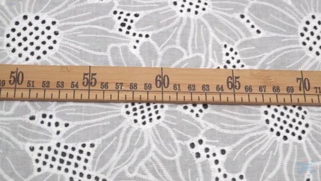Тканина Батист "Білі соняшники", ширина 150 см. смотреть онлайн