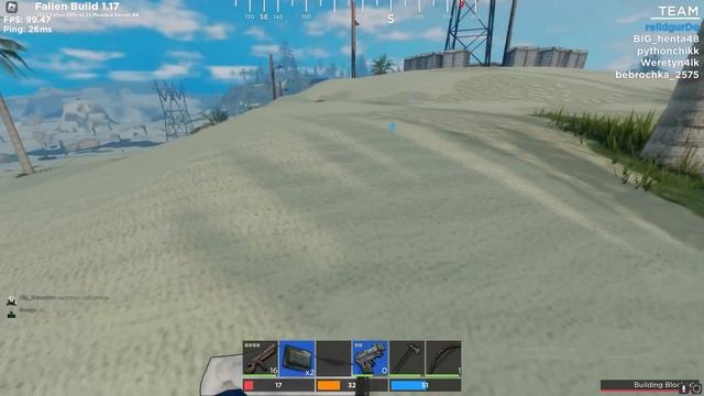 МЕНЯ ПРЕСЛЕДУЮТ ЧИТЕРЫ В FALLEN SURVIVAL RUST ON ROBLOX смотреть онлайн