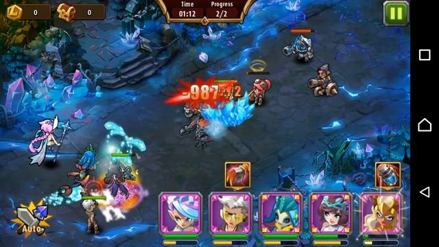 Magic Rush: Heroes - Crystal Dungeon, Stage 85 (03/08/2015) ЛЕНТЯИ