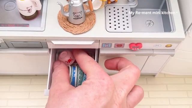 Miniature kitchen set installation ✨ASMR ✨Re-ment collection✨ смотреть онлайн