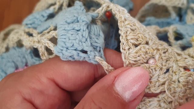 Шикарная салфетка крючком "Катерина "Сборка связаных ? смотреть онлайн