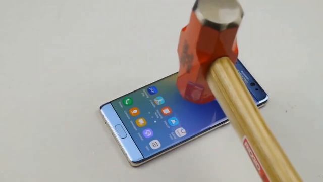 Galaxy Note-7 Краш Тест смотреть онлайн