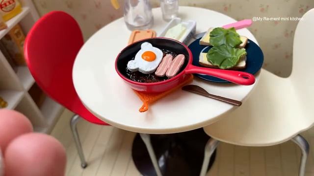 Mini cooking set ✨ASMR ✨Re-ment collection✨ смотреть онлайн