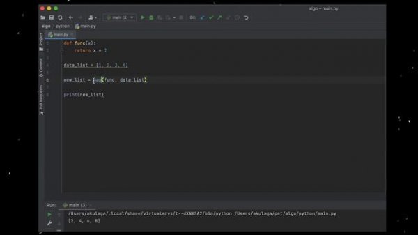 PYTHON: как использовать функцию MAP