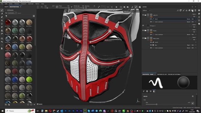 Как сделать скин для Rust. Коротенький гайд по Substance Painter. смотреть онлайн
