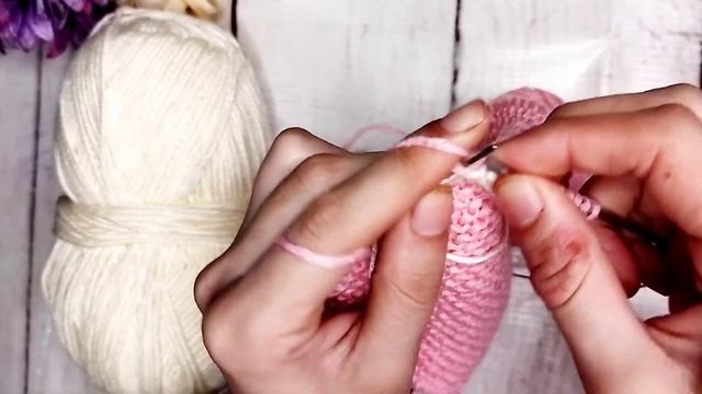 Пинетки зефирки спицами/0_4ойлика  фаришталаримиз учун пинетка