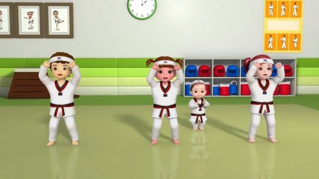 Песенка про тхэквондо   Консуни песенка 11   Taekwondo  Kids Carto