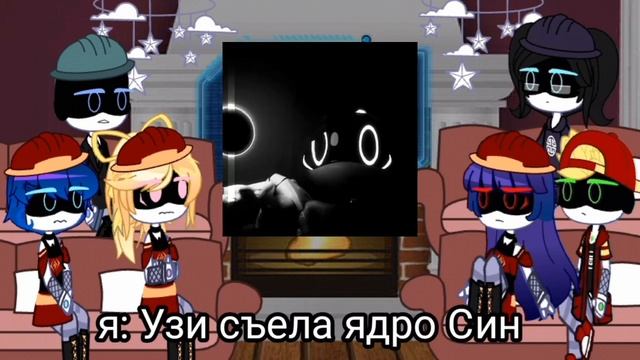 || Реакция Murder Drones ✩ одноклассников на Узи||  ✩ Gacha Nox ✩ ?