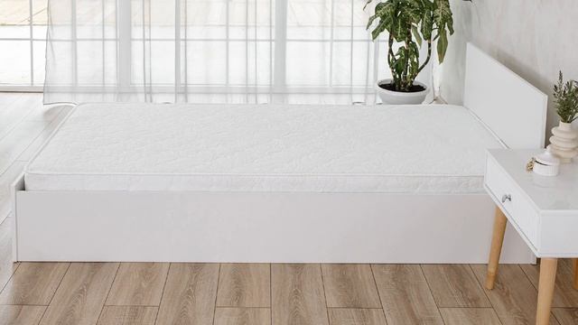 Кровать односпальная «Милена» цвет: Белая смотреть онлайн