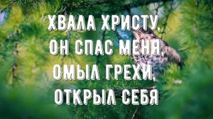 Когда Христос меня простил - минус мой