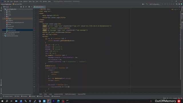 Запуск WebSocket на STM32 с веб-сервером Cesanta Mongoose, обмен данн?