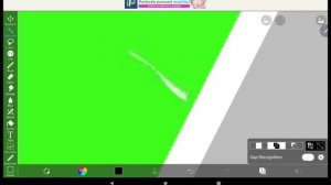 как убрать зелёный фон для стикеров в кап кут (надеюсь