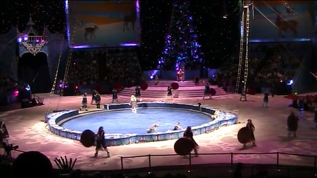 Цирк Деда Мороза в Олимпийском 30.12.2012, Часть 1 смотреть онлайн