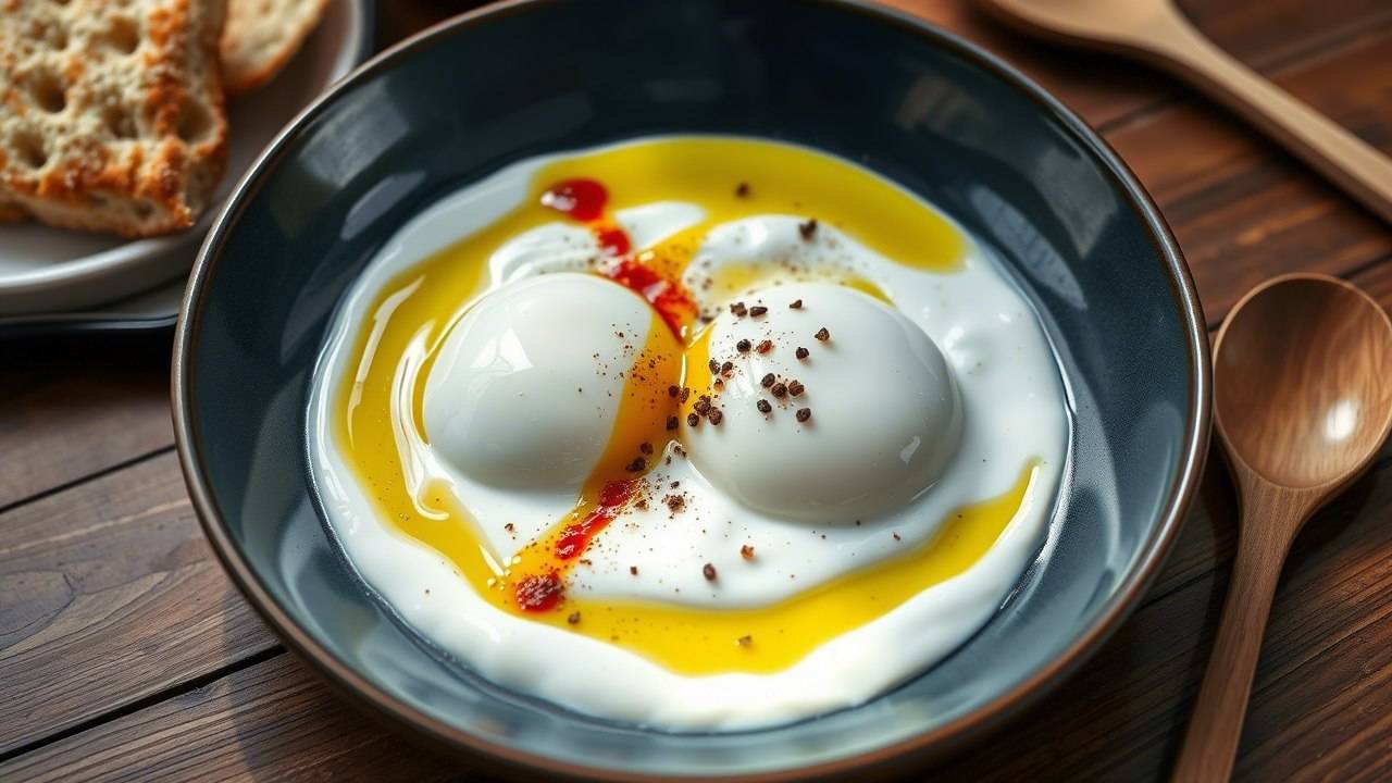 Утренняя магия: как приготовить нежнейший Чылбыр, который покорит Ваше сердце и желудок! смотреть онлайн