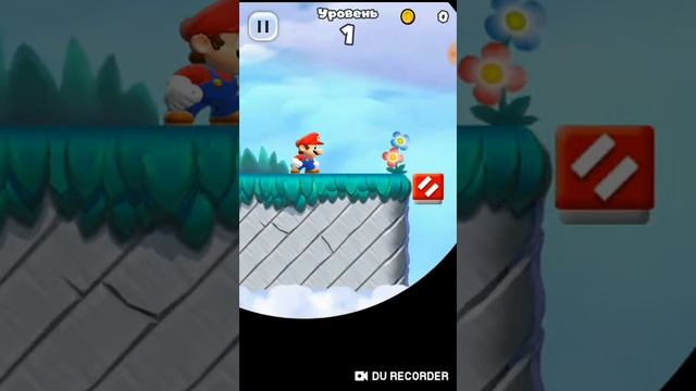 Играю в супер марио ран