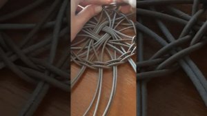 Плейсмат, салфетка под горячее из экоротанга