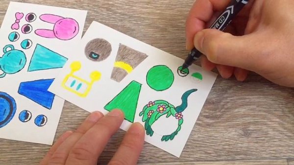 Спрунки Стикеры Sprunki⭐Star Sticker🌈DIY