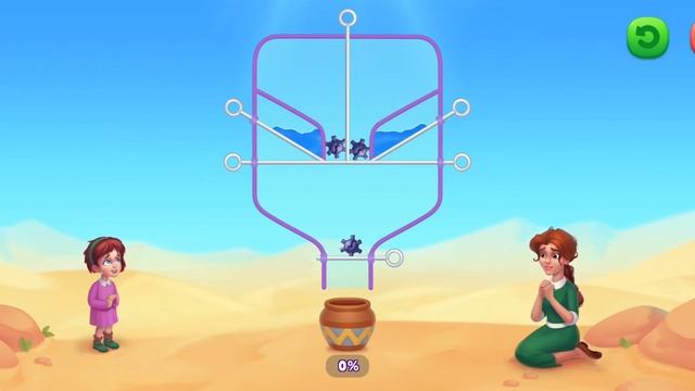 Gardenscapes #11 Водяная мельница.