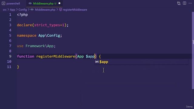165 - Adding Middleware смотреть онлайн