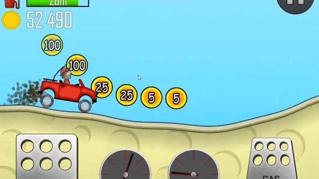 прохождение hill climb racing #1