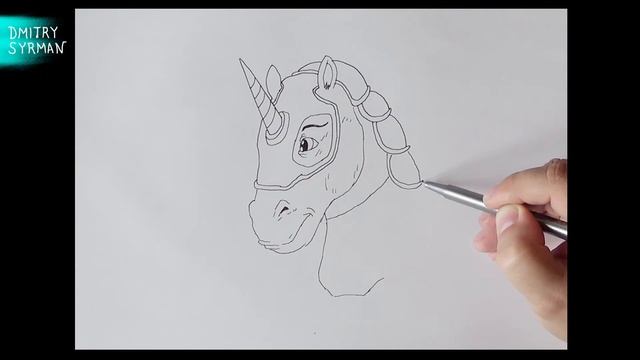 How to draw a Unicorn, Как нарисовать Единорога смотреть онлайн