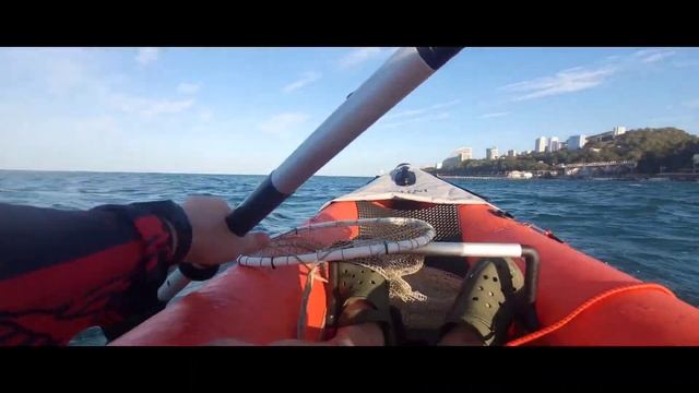 Испытание надувного каяка intex excursion pro k2 на чёрном море смотреть онлайн