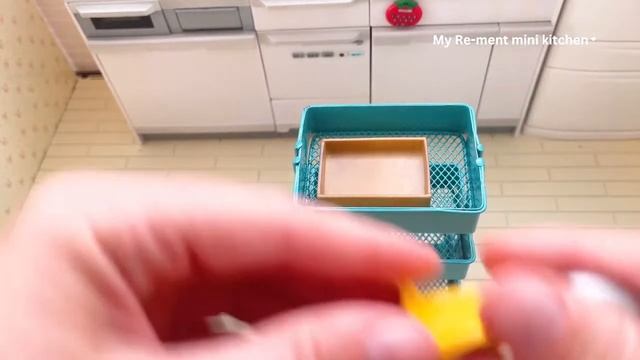 miniature kitchen set installation RE-ment смотреть онлайн