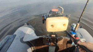 Модернизация выхлопной, лодочного мотора Ханкай 3.6 че?