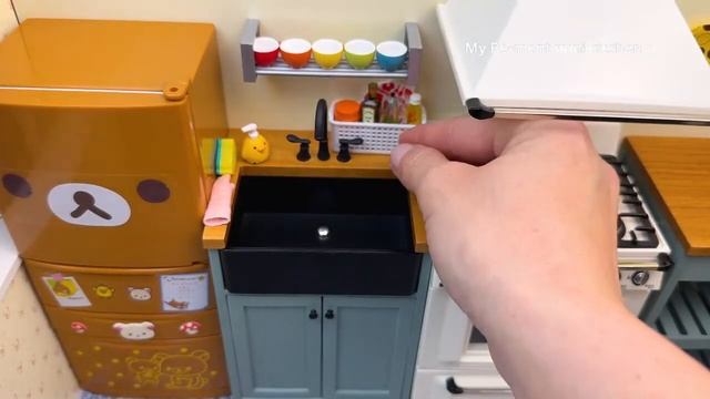 Mini kitchen set installation ✨ ORCARA kitchen ✨ ASMR ✨ смотреть онлайн