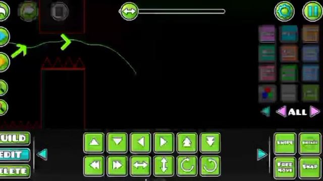 Строю LVL в Geometry Dash. 1 часть смотреть онлайн