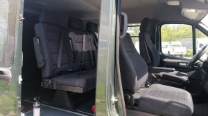 Установка дивана Тандем и обшивка салона автомобиля Соболь НН