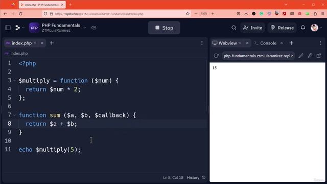 60 - Anonymous and Arrow Functions смотреть онлайн