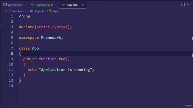 124 - Creating a Router Class смотреть онлайн